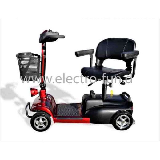 Elektromobil Eco Engel 401 Rot Elektro 4 Rad, 6 km/h lithium Ion Akku