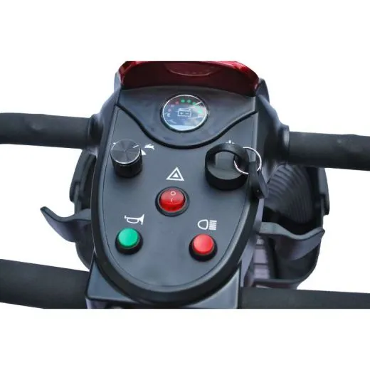 Elektromobil Eco Engel 405 Rot Elektro 4 Rad, 6 km/h