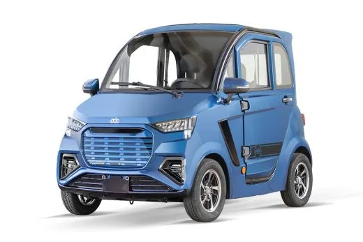 EEC Elektroauto E-GO! eK4 4kW Gleichstrommotor Straßenzulassung 45km/h 2 Personen Zulassung | Digital Tacho | Glashubdach | Elektrische Fensterheber mögliche Batterie Konfigurationen: - 60V 60Ah | 3,6 kW/h Ultra Batterien (5x 12V/60Ah) Reichweite von bis